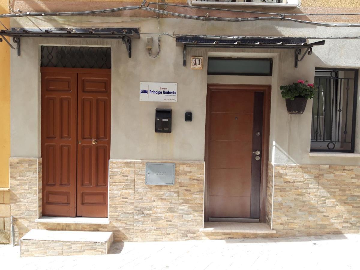 Ferienwohnung Casa Principe Umberto Mazzarino Exterior foto